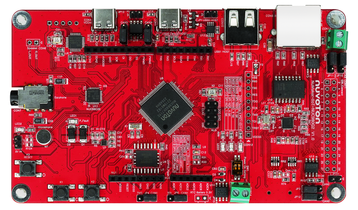NuMaker-IIoT-NUC980G2