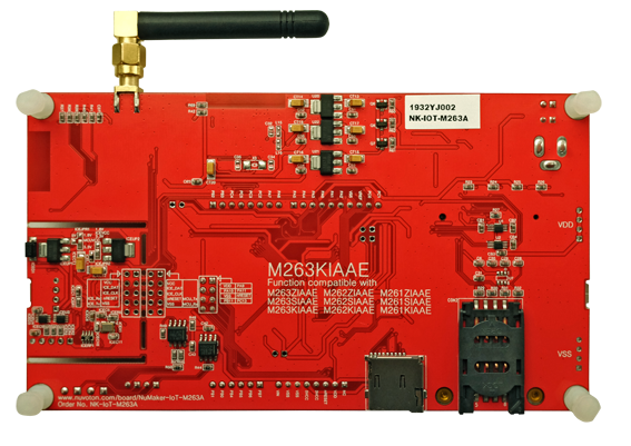 NuMaker-IoT-M263A