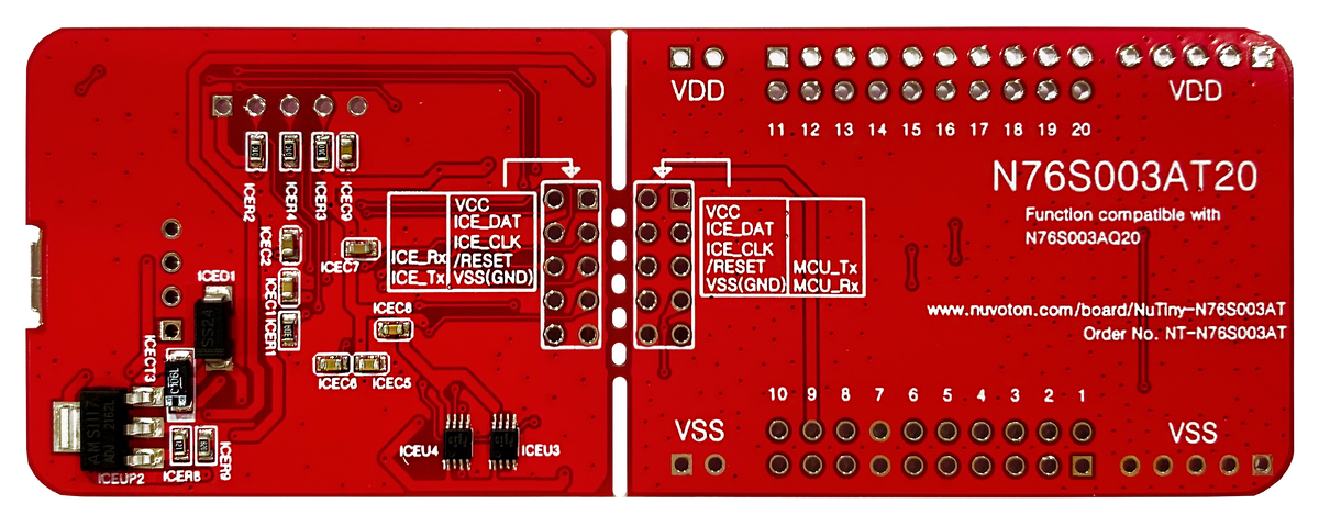 NuTiny-N76E003AT