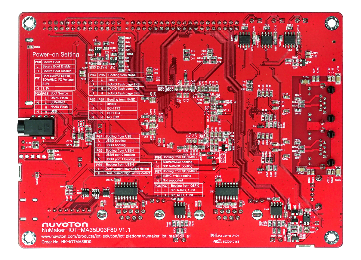 NuMaker-IoT-MA35D0-A1