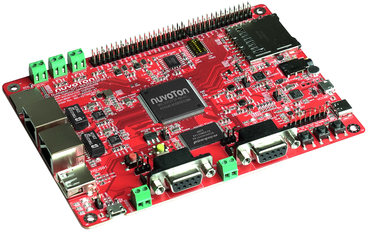 NuMaker-IoT-MA35D0-A1