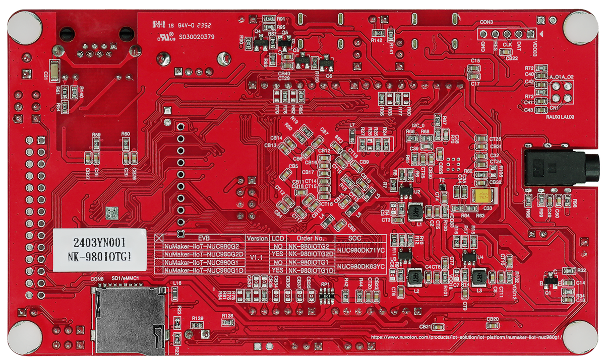 NuMaker-IIoT-NUC980G1