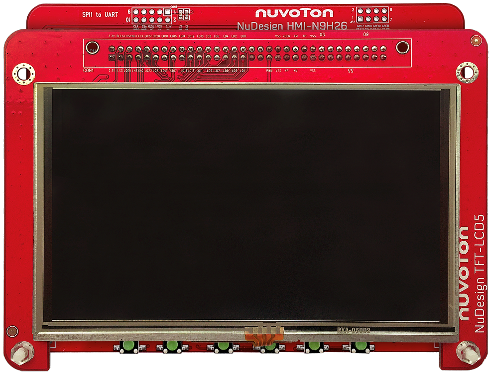 NuMaker emWin N9H26