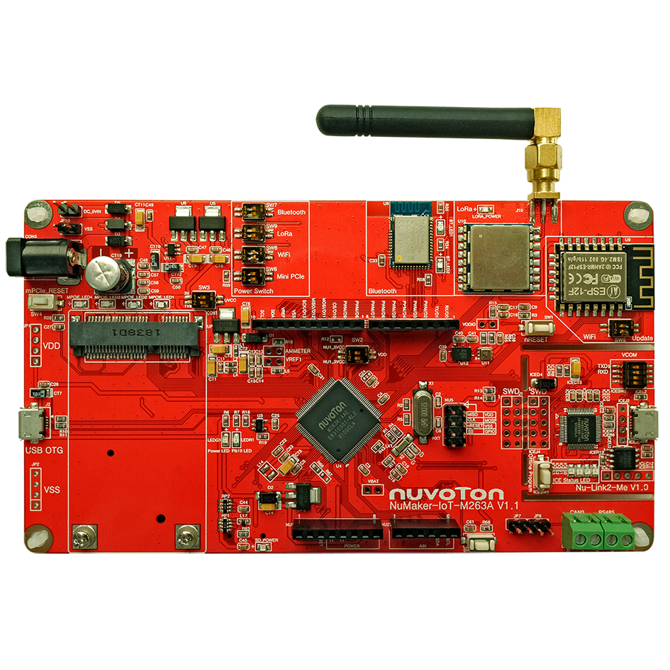 NuMaker-IoT-M263A